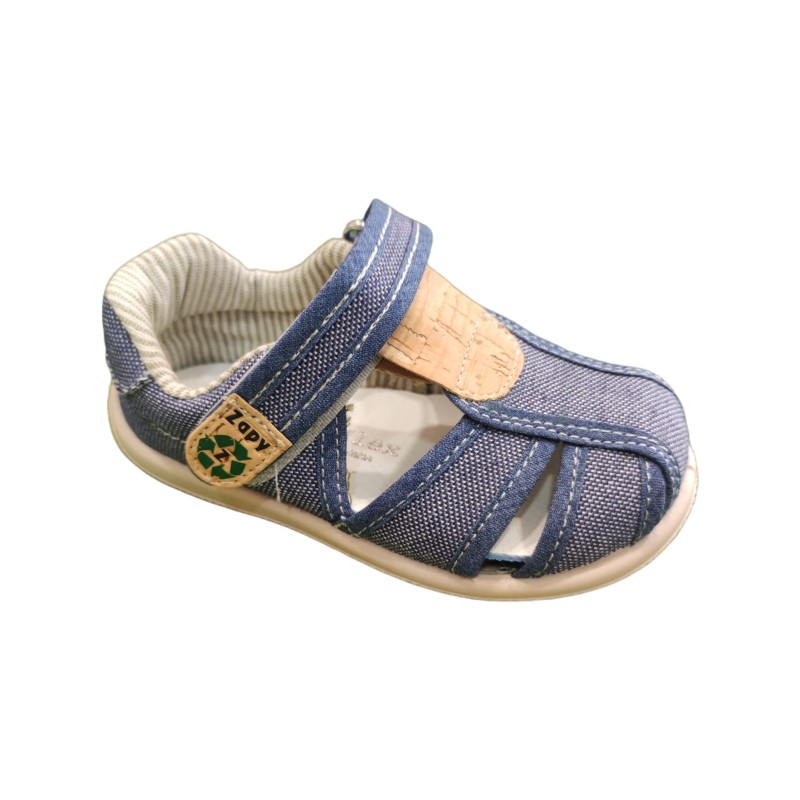 Sandalias Respetuosas azul Zapy AG203029-Jurel Navy