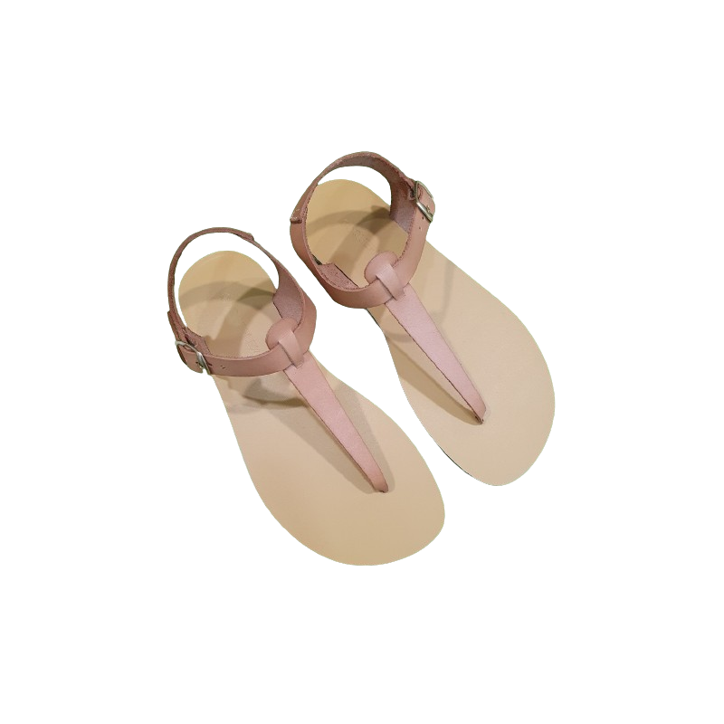 Sandalias respetuosas Coqueflex 15276 Nude Vaqueta microfibra Marron