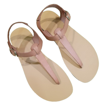 Sandalias respetuosas Coqueflex 15276 Nude Vaqueta microfibra Marron