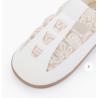 Sandalias romanas Baby Lobitos Vanatu, blanco y beige