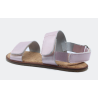 Sandalias respetuosas Blanditos Coral Cuarzo - Rosa Metalizado Brilli