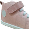 Botas respetuosas Piruflex Gliter rosa PF186-3 Brilli puntera blanca